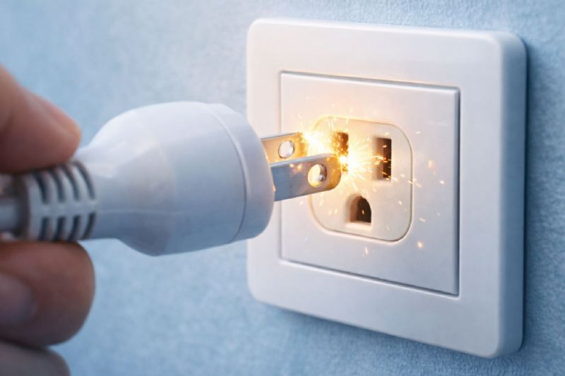 為什麼插電會看到火花？插座與電器啟動瞬間電流解析